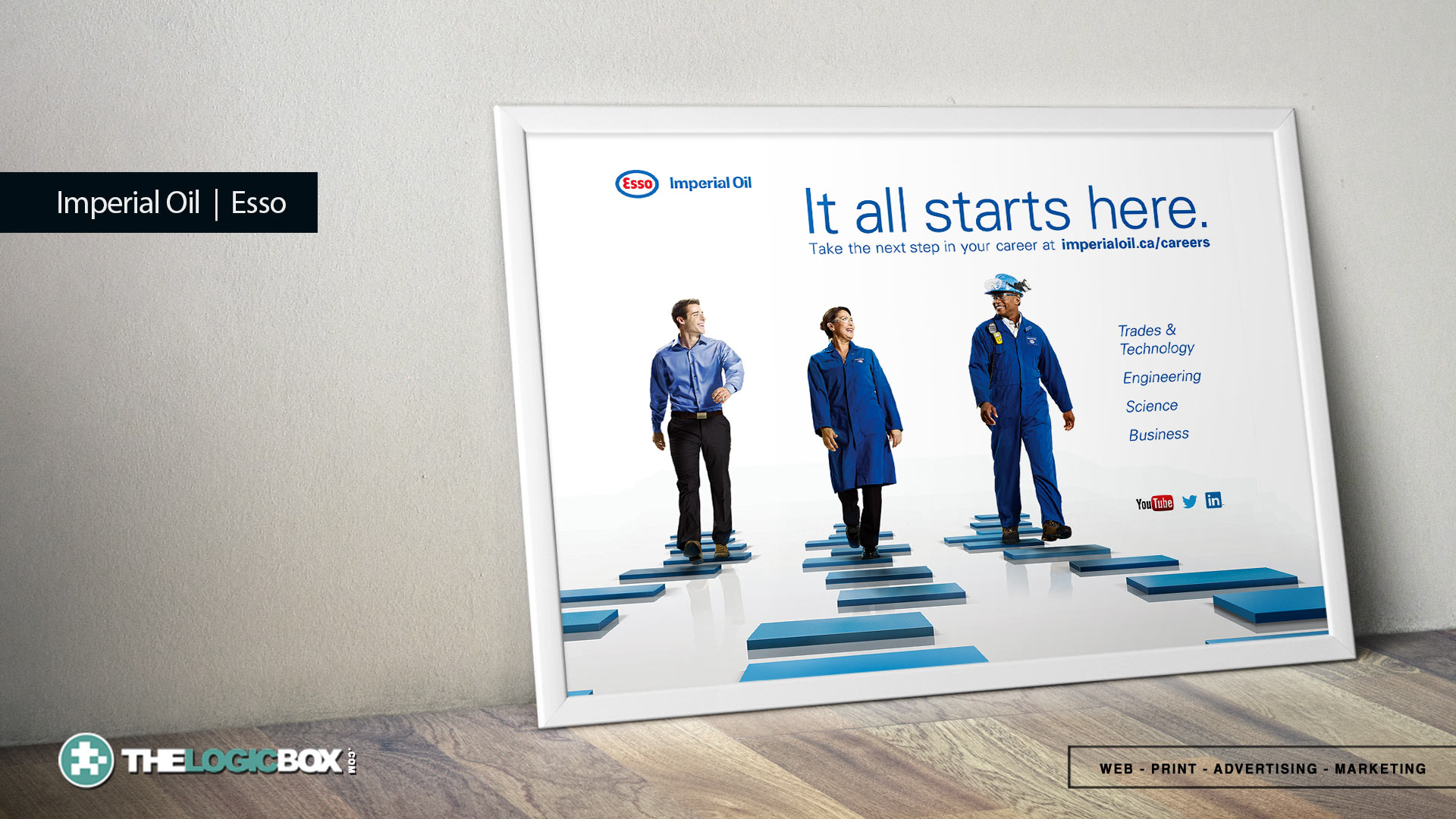 Mississauga Advertising - Oakville Web Design & Graphic Design - Imperial Oil | The Logic Box