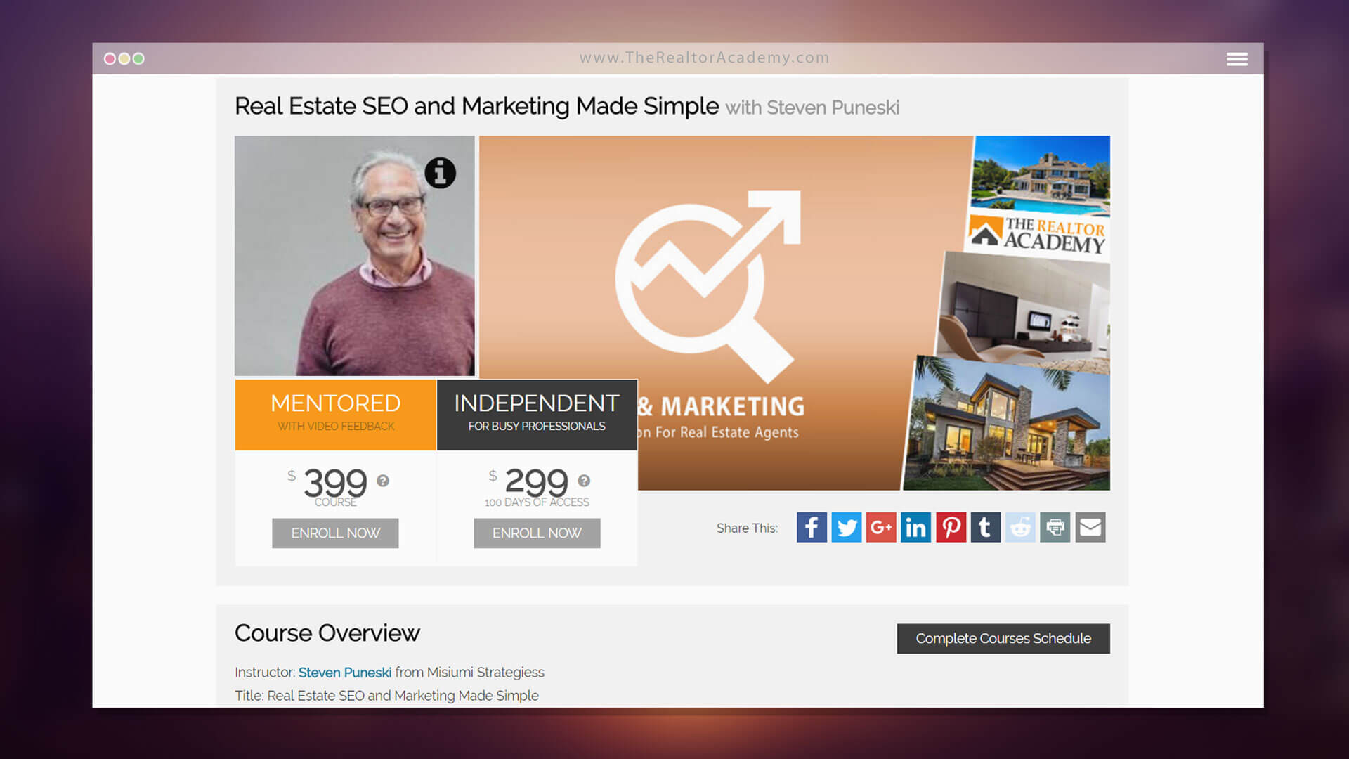 The Realtor Academy - Resource / Directory / Education  CMS / CRM for Real Estate Professionals - Powered by Web Development Company The Logic Box